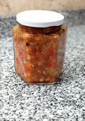 Una foto de Salsa criolla 🍅🧅🌶