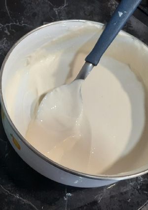 Una foto de Queso crema hecho en casa