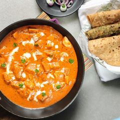 A picture of Paneer Makhani.