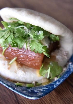 A picture of Soft and Fluffy Gua Bao Buns.