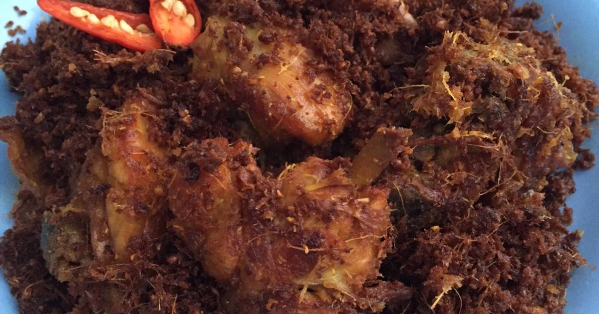 Resep Ayam Serundeng Lengkuas oleh Tsamrotul Janah - Cookpad