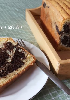 Foto resep Marmer cake putih telur