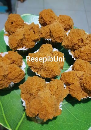 Foto resep Kue gula merah kukus mekar