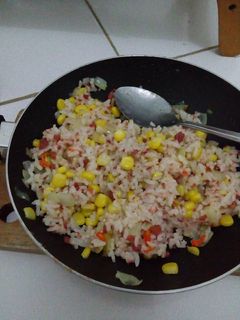 Foto resep Nasi Goreng Jagung Kornet