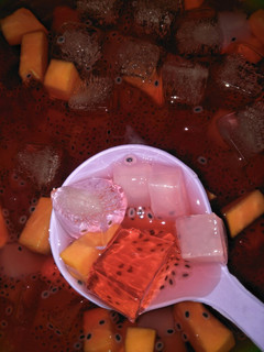 Foto resep Es Pepaya Nata De Coco
