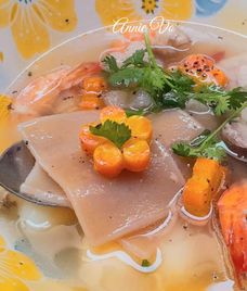 bánh canh phồng tôm