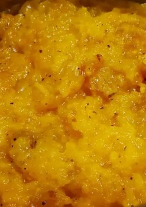 A picture of Muskmelon halwa.