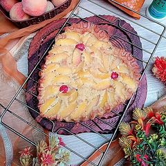 A picture of PEACH BREAD😋😍😘.
