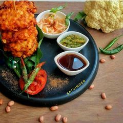 A picture of Chana lentil Cauliflower Patties.