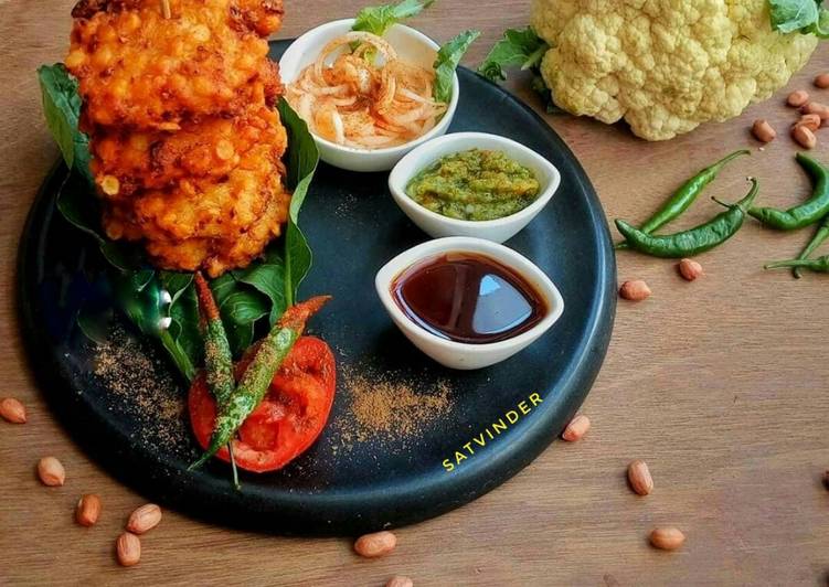 Recipe of Award-winning Chana lentil Cauliflower Patties