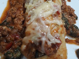 Canelones de acelga y ricota