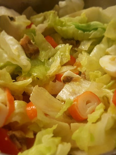 Una foto de Ensalada reciclaje
