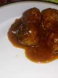 Almôndegas ao Molho de Tomate