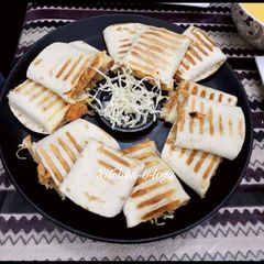 A picture of Tortilla Roll Sandwiches.