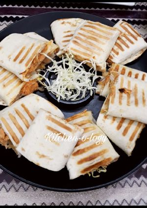 A picture of Tortilla Roll Sandwiches.