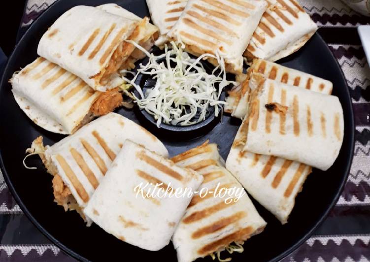 Recipe of Delicious Tortilla Roll Sandwiches