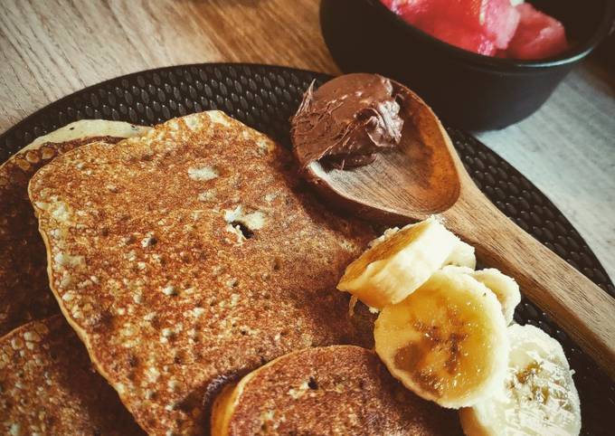 Guide to Make Pancakes healthy Banane 🍌