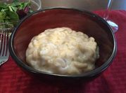 A picture of mac n cheese
