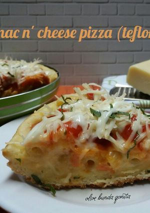 Foto resep Mac n' cheese pizza teflon