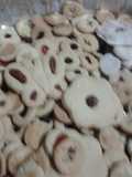 Galletas de nuez y arándanos