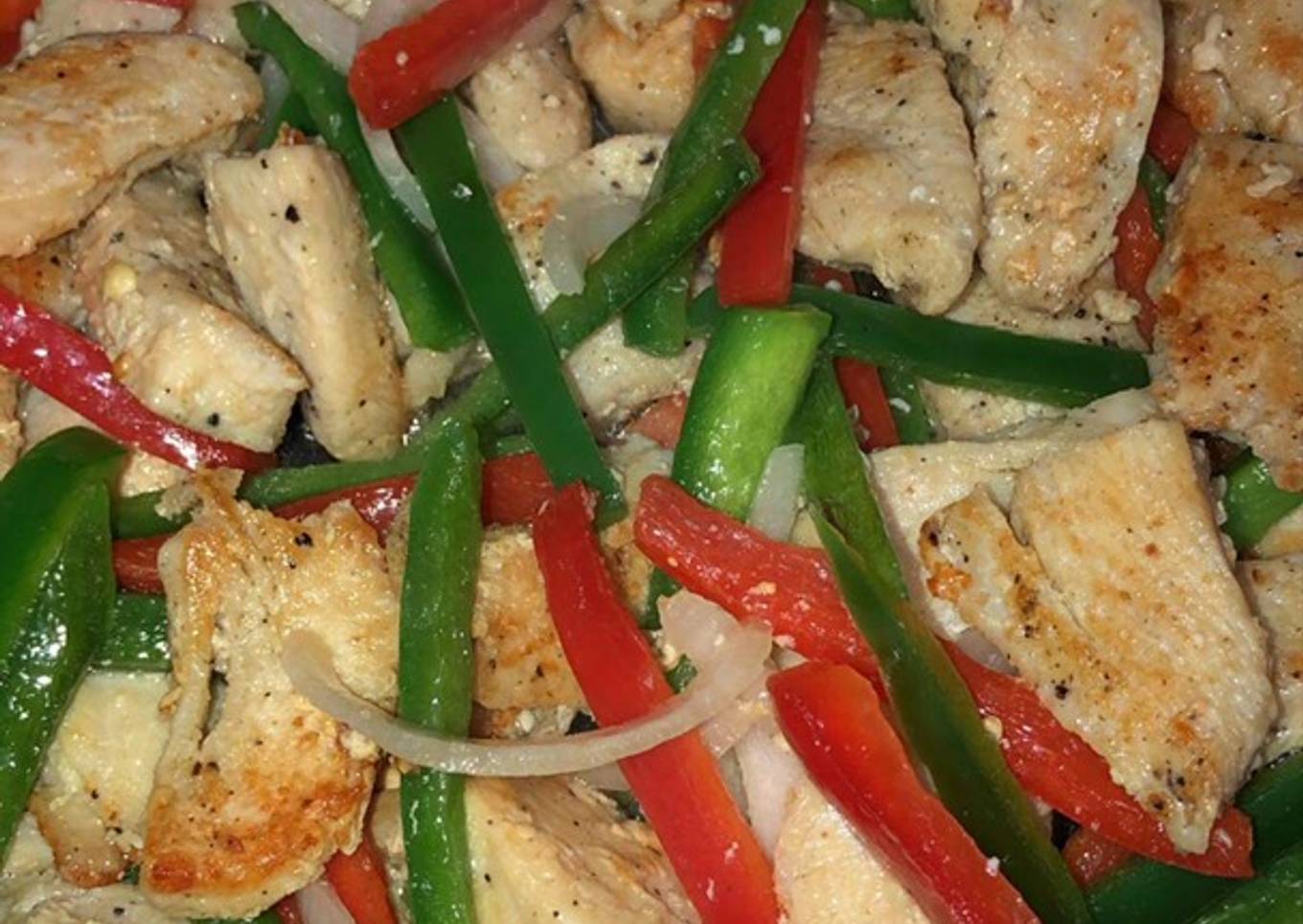 Fajitas de pollo