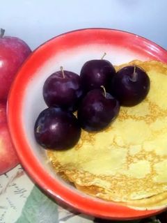 Фото Тонкие блины на молоке 🥞.