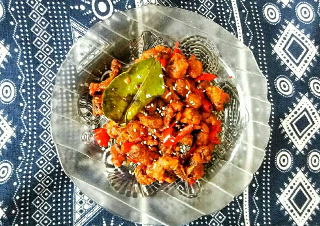 Jamur Bumbu Pedas