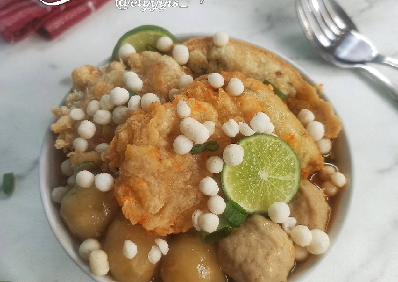 Bakso aci homemade