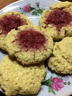 Una foto de Cookies de coco y limón sin gluten y sin azúcar