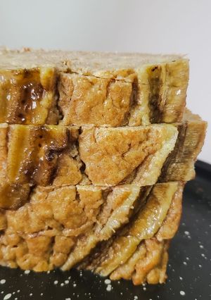 Una foto de Budín de Banana Integral