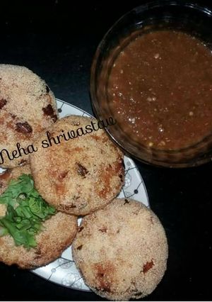 A picture of Rice kabab.