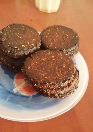 Φωτογραφία της συνταγής Μπισκότα τύπου digestive με χαρουπάλευρο