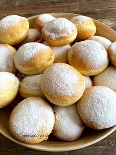 Una foto de Buñuelos para rellenar con crema