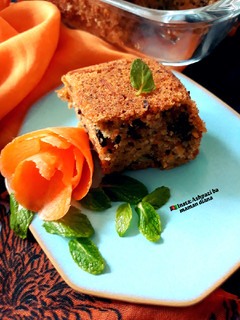 عکسی از دستور کیک هویج و گردو🍰🥕(کیک هویج انگلیسی)