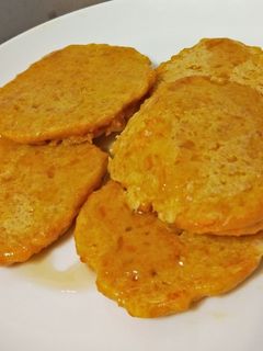南瓜煎餅 的食譜成品照片