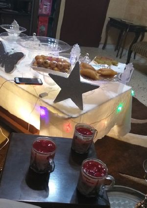 صورة لوصفة عصير الفريز المثلج من تحضيراتي ل رمضان