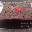 Brownis kukus anti gagal