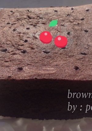 Foto resep Brownis kukus anti gagal
