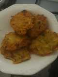Latkes de papa (tortillas de papa rallada)
