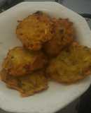 Latkes de papa (tortillas de papa rallada)