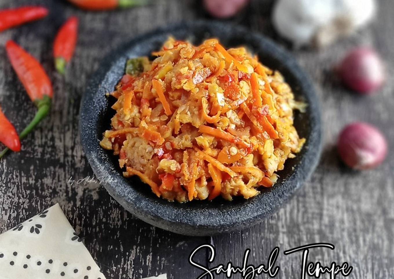 Sambal Tempe Kulit Jeruk 🍊