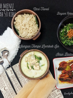 Foto resep Jangan Tempe Lombok Ijo || Sayur Tempe Cabe Hijau