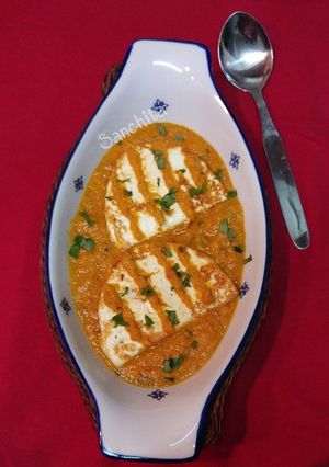 A picture of Paneer Parcha.