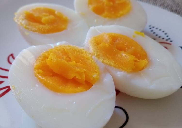 Langkah Mudah untuk Menyiapkan Rebus telur cantik bergizi Anti Gagal