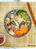 Tofu Enoki Miso Soup 🍲🍲🍲