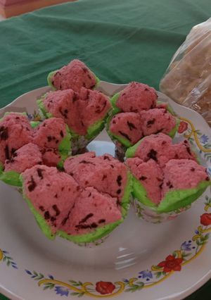 Foto resep Bolu mekar semangka