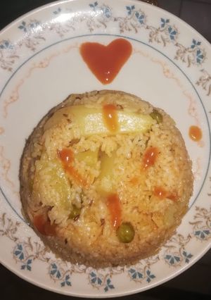 A picture of Spicy rice.