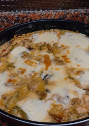 صورة لوصفة دجاج بالبشاميل