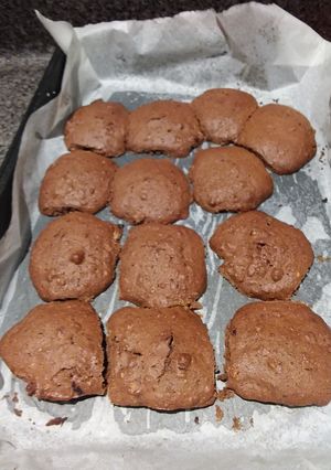 A picture of My Peanut Fudge cookies 😍🇦🇨🥜.