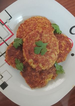 عکسی از دستور کتلت سویا